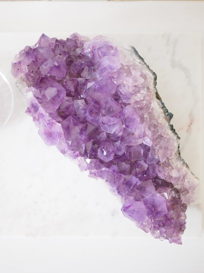 XXL Amethyst Cluster ca 30cm 3.5 kg . PARADISE COLLECTION - aus Brasilien AA
