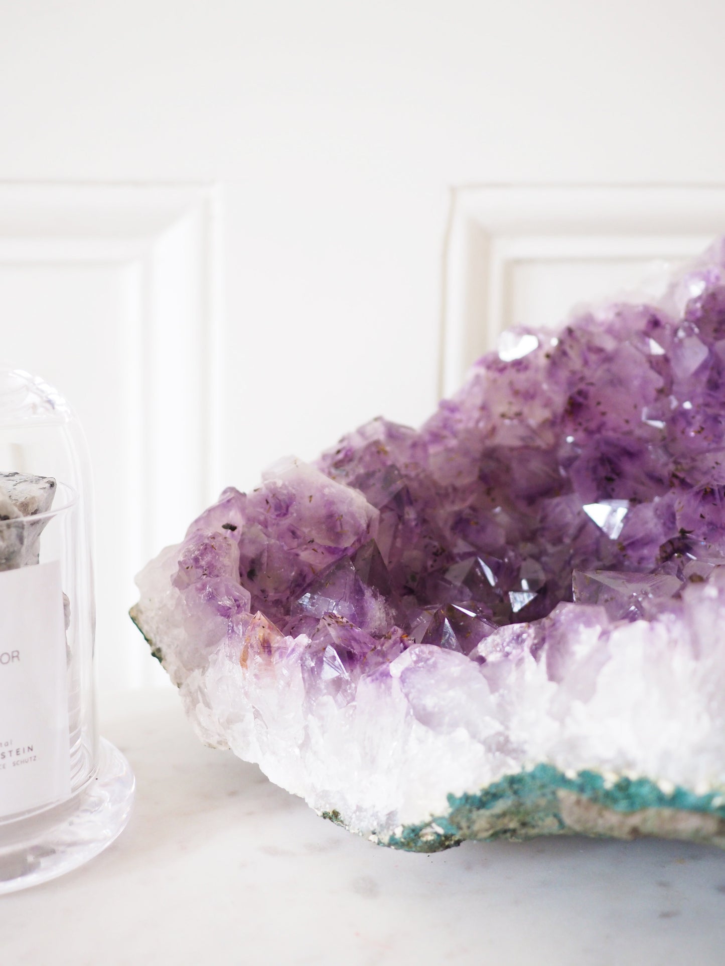 XXL Amethyst Cluster ca 28 cm 4.5kg . PARADISE COLLECTION - aus Brasilien AA