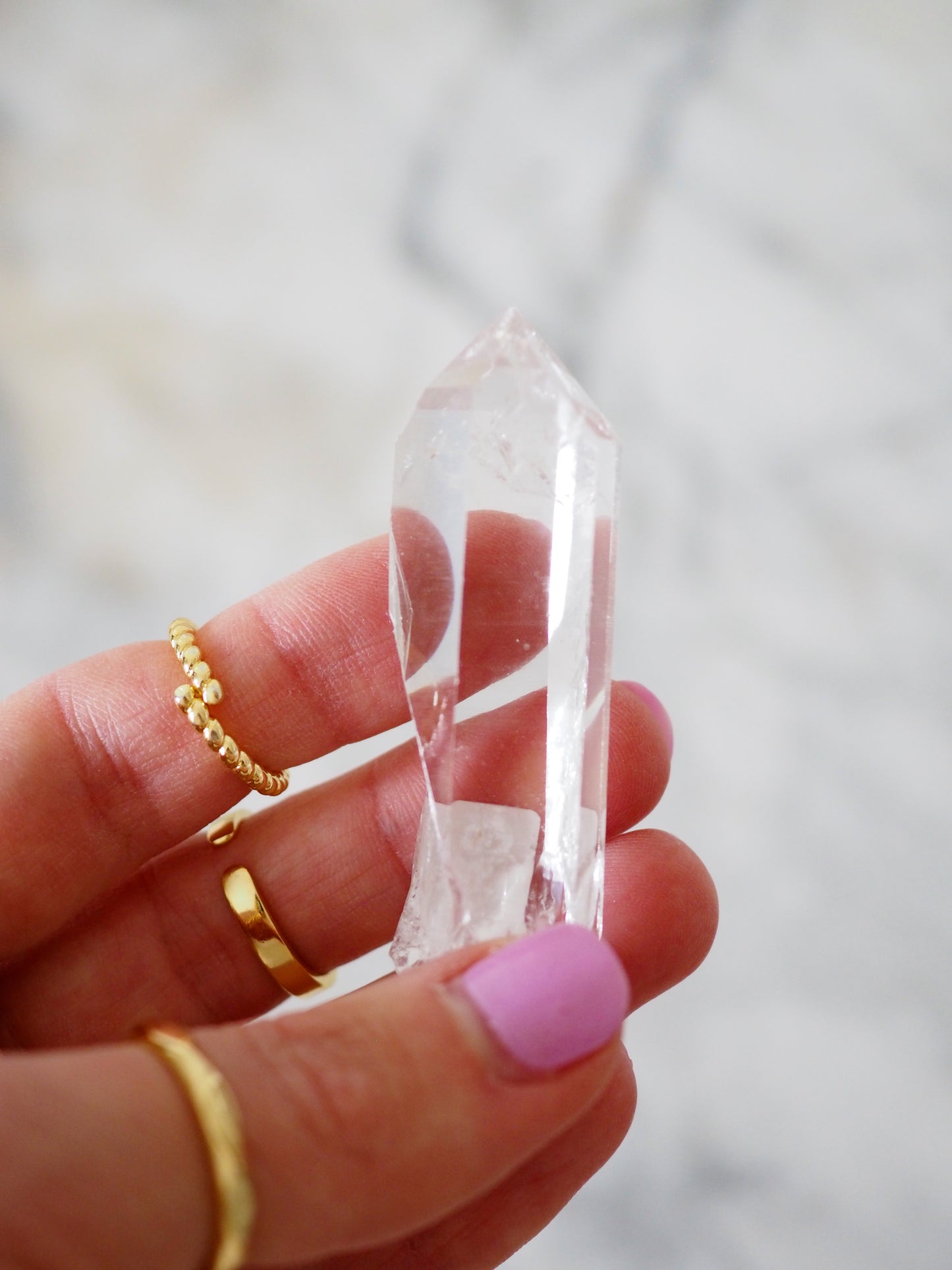 Diamantina Lemurian Kristall Spitze ca. xx cm - Diamantina Brasilien HIGH QUALITY