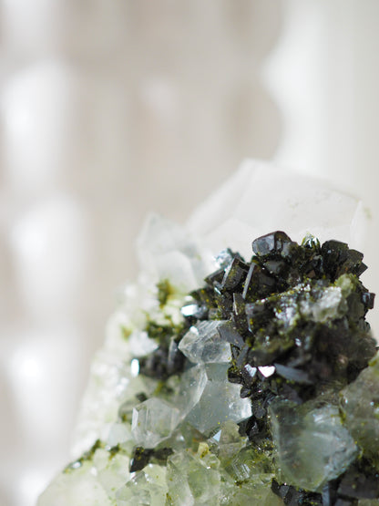 Epidot X Quarz . Forest Quartz ca. 6cm - aus Yuksekova . Hakkari. Ost Anatolien Türkei NEW FIND HIGH QUALITY