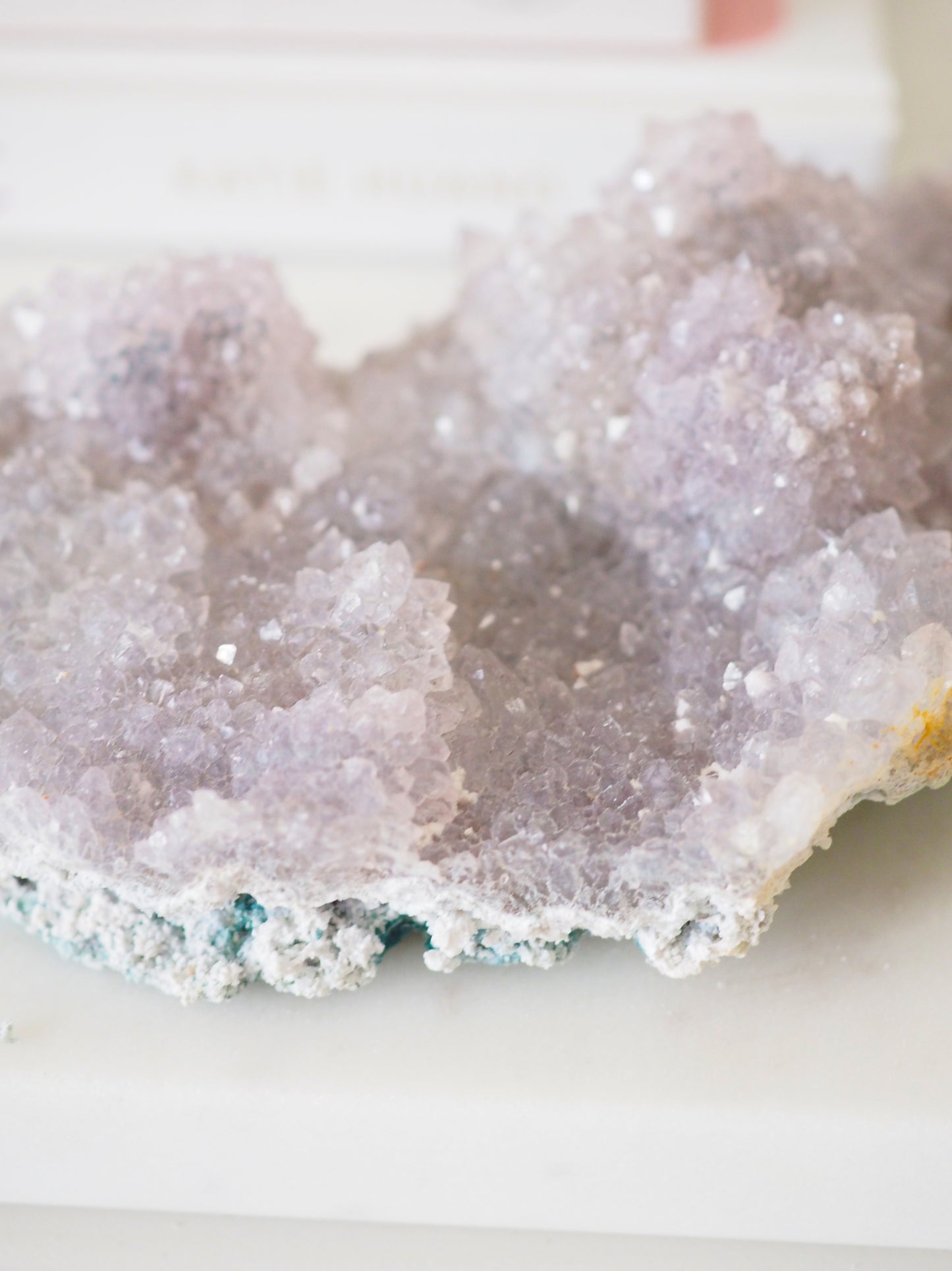 Amethyst Blume Cluster. Specimen ca. 18 cm [40] - aus Brasilien