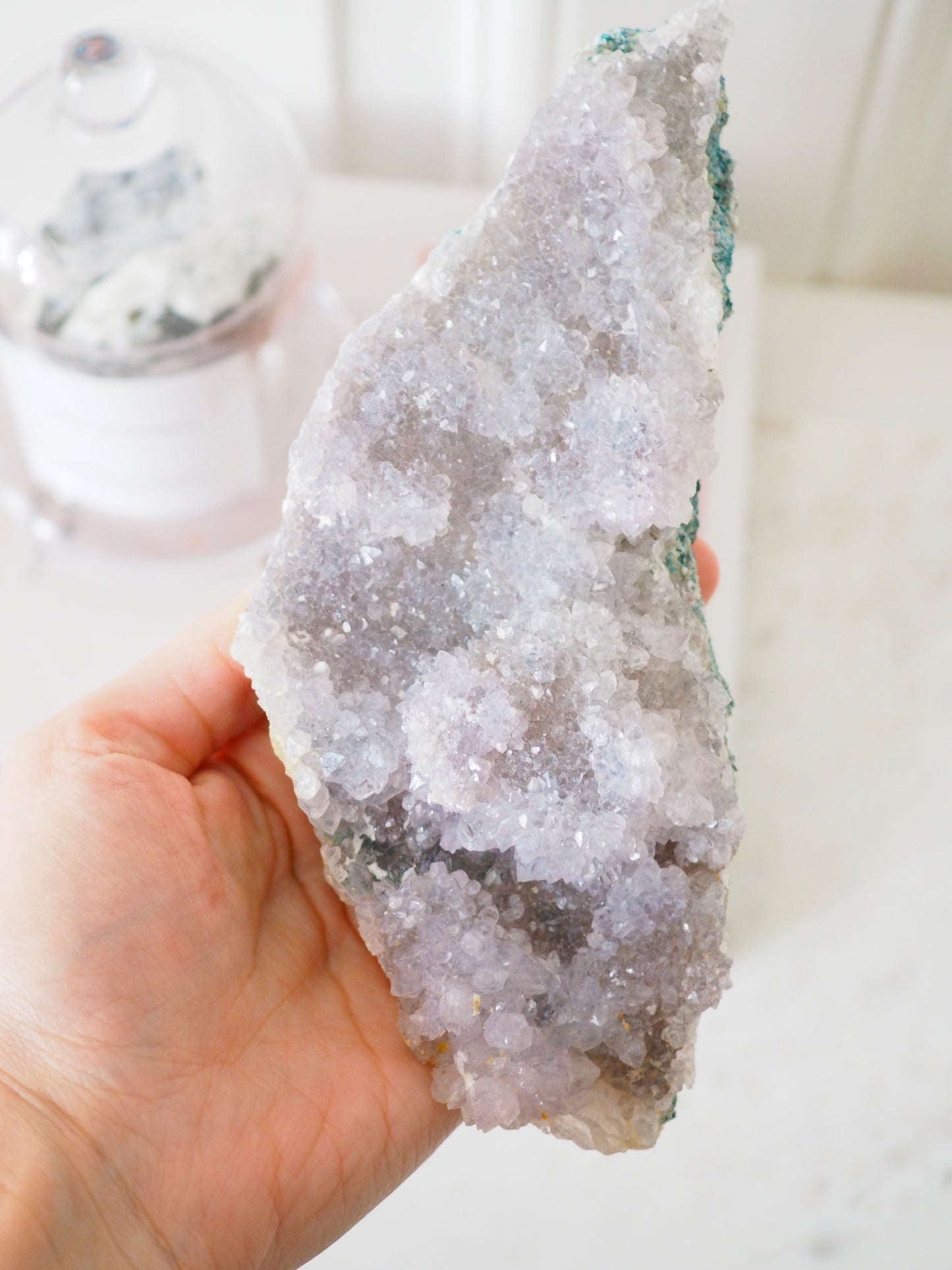 Amethyst Blume Cluster. Specimen ca. 18 cm [40] - aus Brasilien