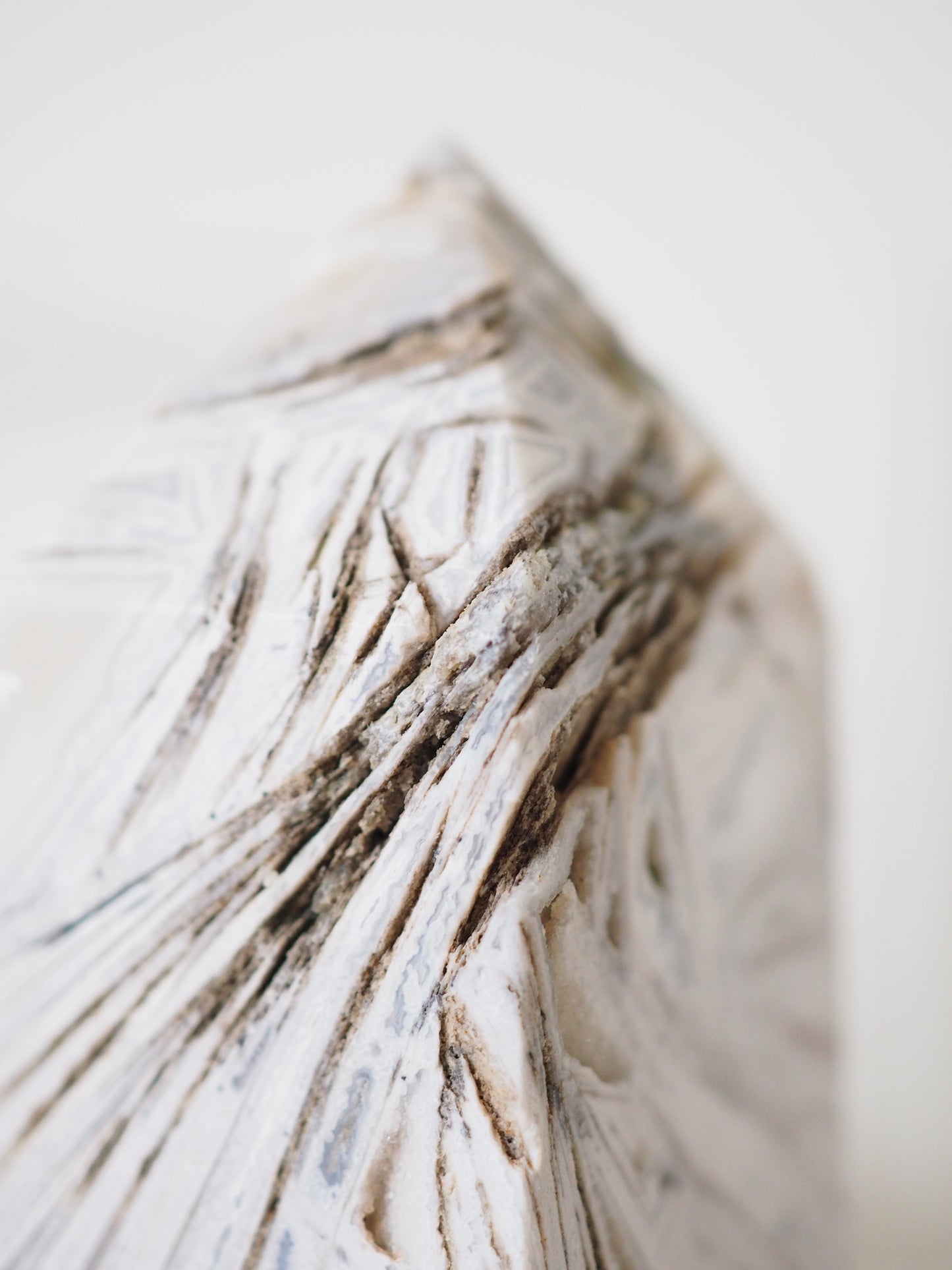 XL Mexikanischer Spitzen Achat Spitze . Mexican Lace Agate Point ca.  14 cm [69] - aus Mexiko High Quality