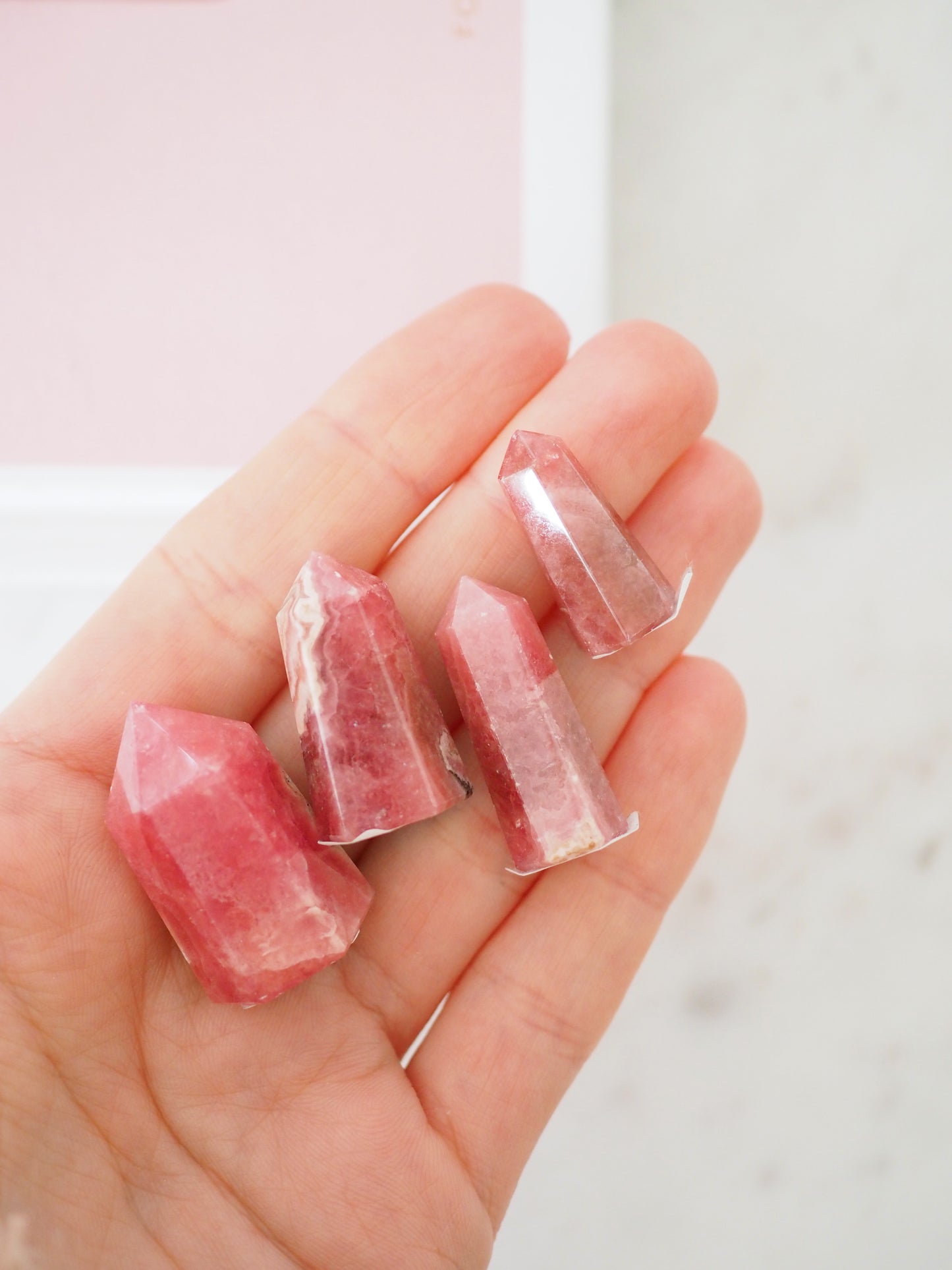 Rhodochrosit Mini Spitze - Rhodocrosite mini Point  - aus Argentinien RARE