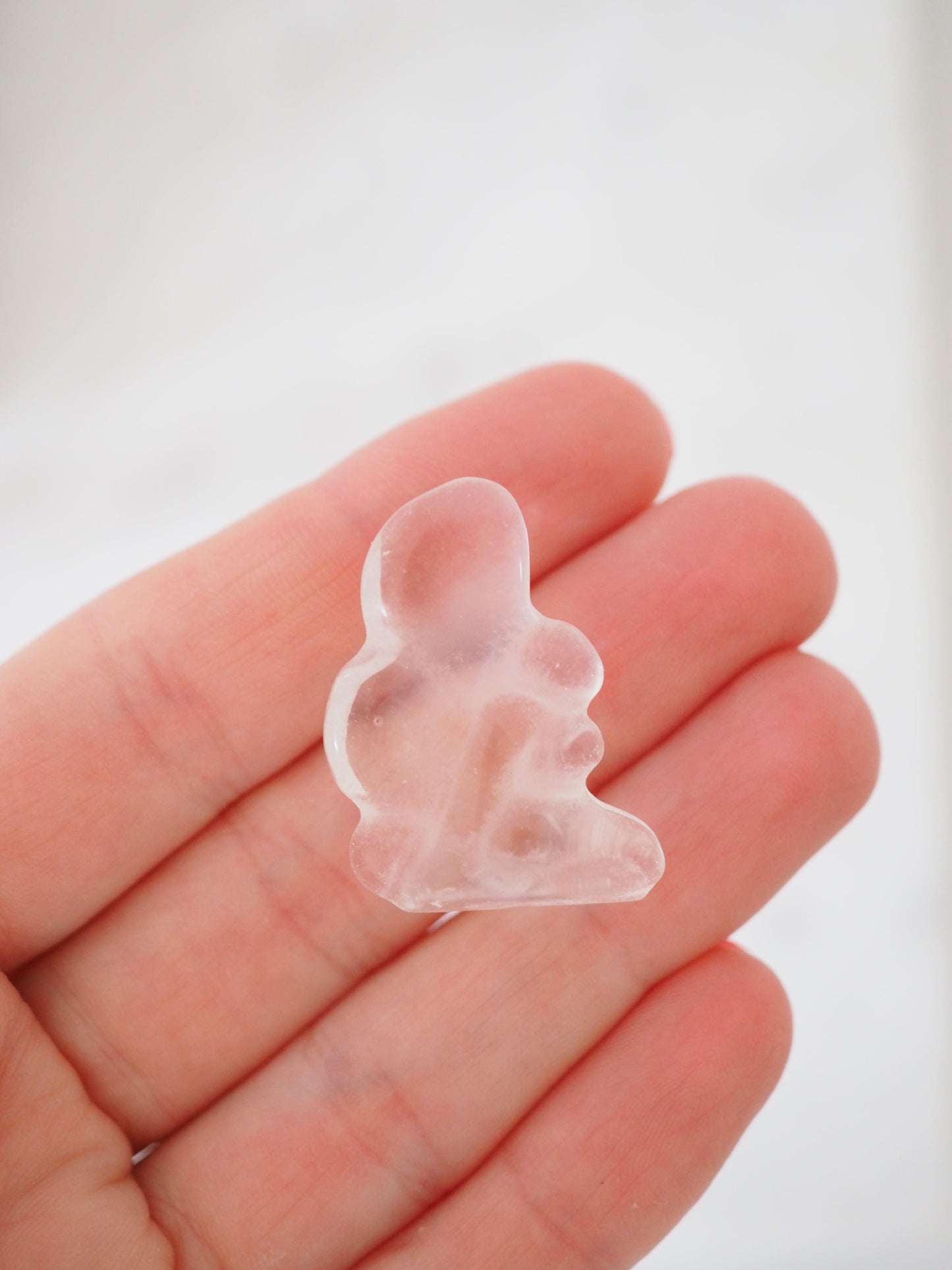 Bergkristall Mini Fairy / Fee 3cm -Carving