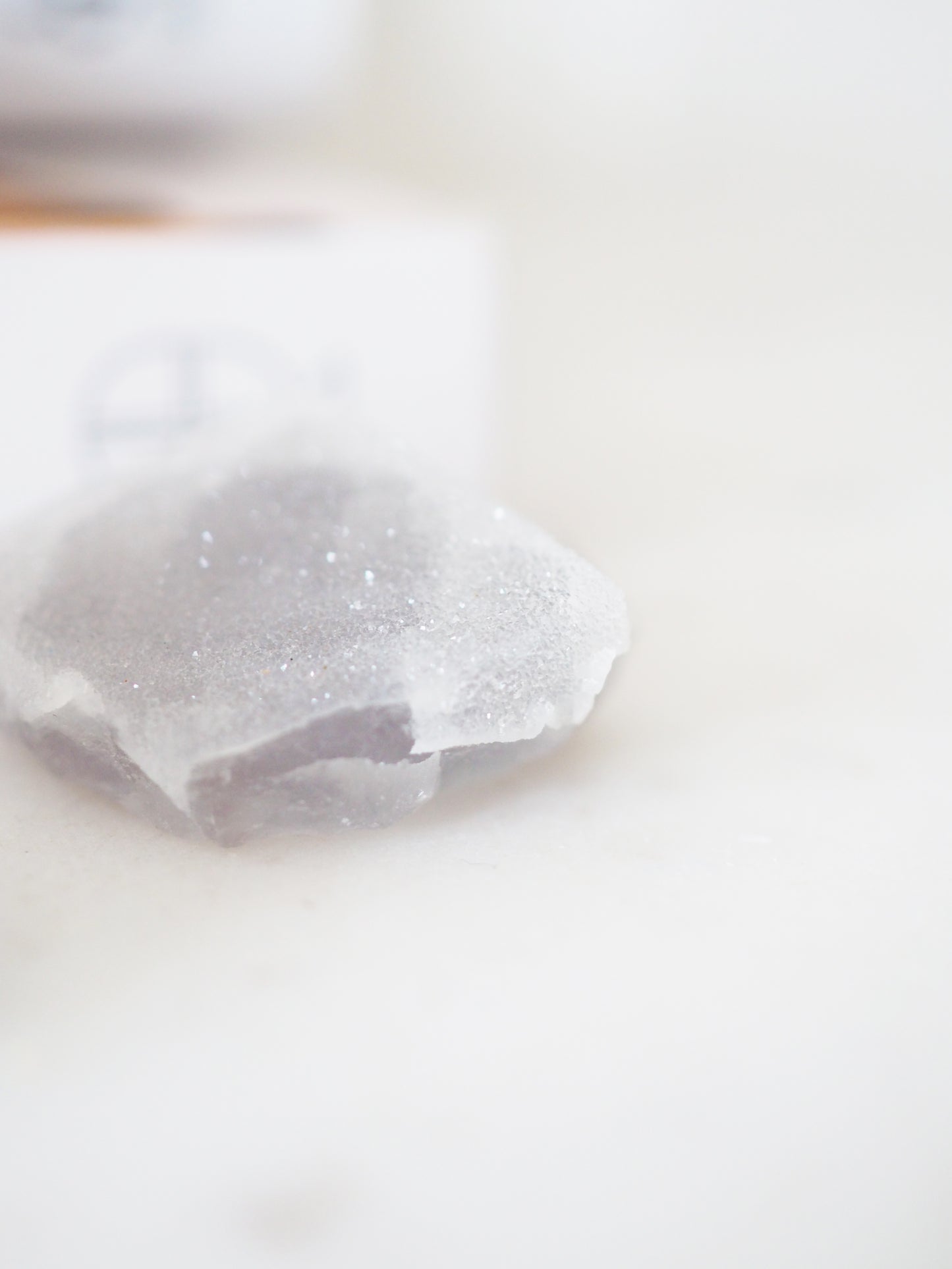 Sparkly Sugar Fluorit mit Quarz ca. 3.5 -4.5 [5] - aus Fujian China