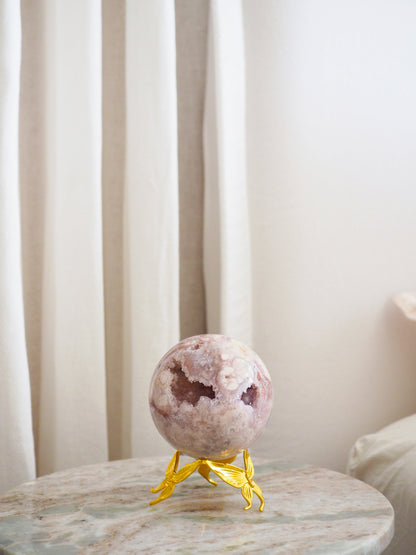 Pink Amethyst . Amethyst Blumen Achat Kugel . Sphere ca. xxcm. PARADIESE COLLECTION - aus Brasilien HIGH QUALITY