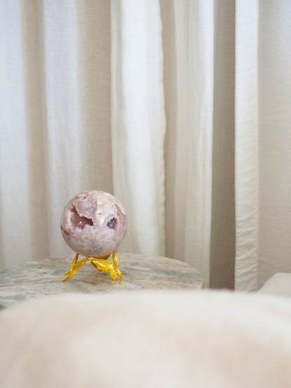 Pink Amethyst . Amethyst Blumen Achat Kugel . Sphere ca. xxcm. PARADIESE COLLECTION - aus Brasilien HIGH QUALITY