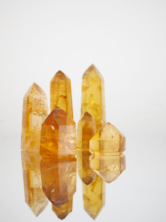 Citrin Spitze ca. 3 - 8 cm - Brasilien HIGH QUALITY RARE