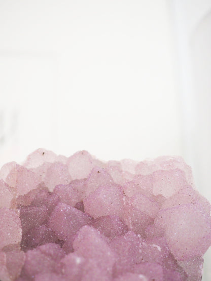 Sugar Lavender Amethyst auf Halter Ständer ca. x cm - aus Brasilien HIGH QUALITY