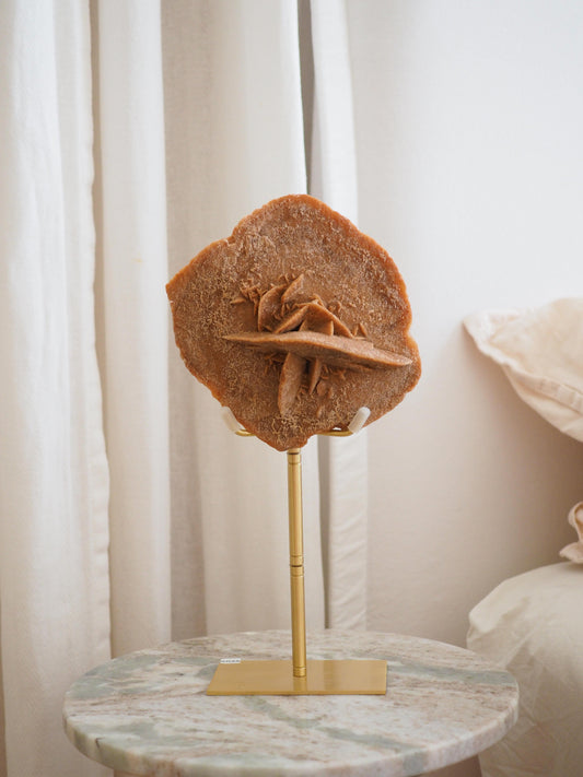 XL Sandrose . Desert Rose ca. 16 cm - aus Marokko  HIGH QUALITY