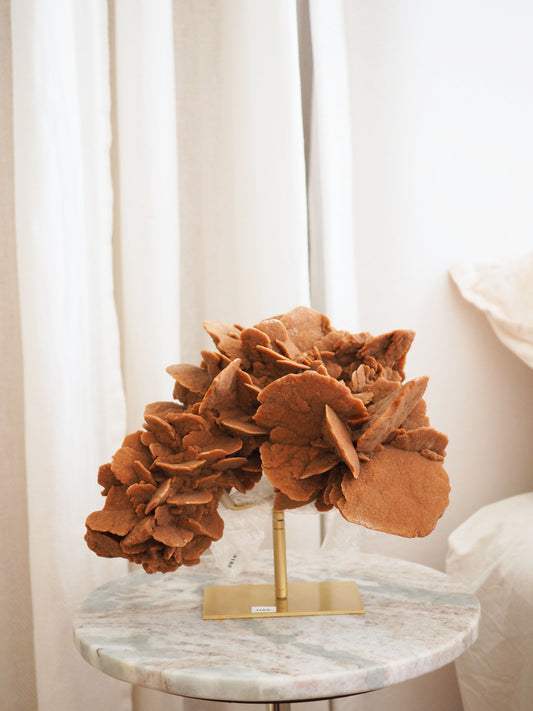 XL Sandrose . Desert Rose ca. 22 cm  - aus Marokko  HIGH QUALITY