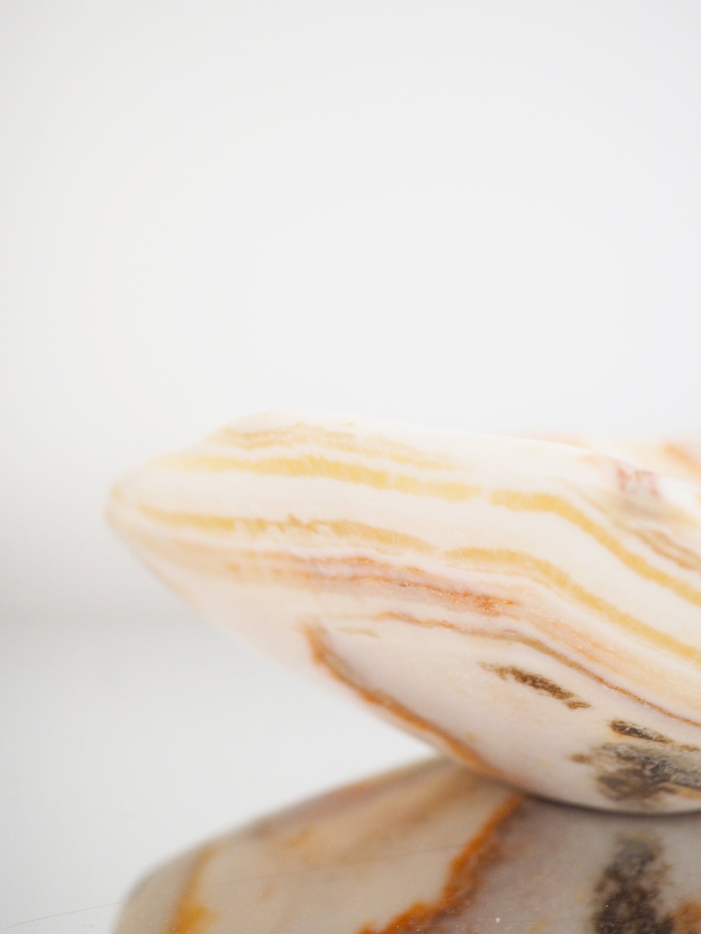 Calcit Edelstein. Kristall Schale ca. 28 cm - Marokko HANDCARVED