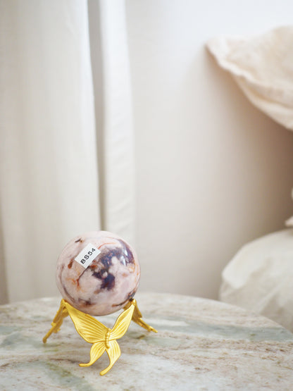 Blumenachat Kugel ca. 5cm - Madagascar HIGH QUALITY