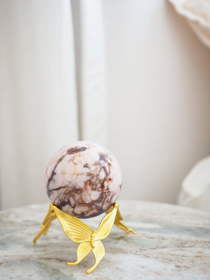 Blumenachat Kugel ca. 5cm - Madagascar HIGH QUALITY