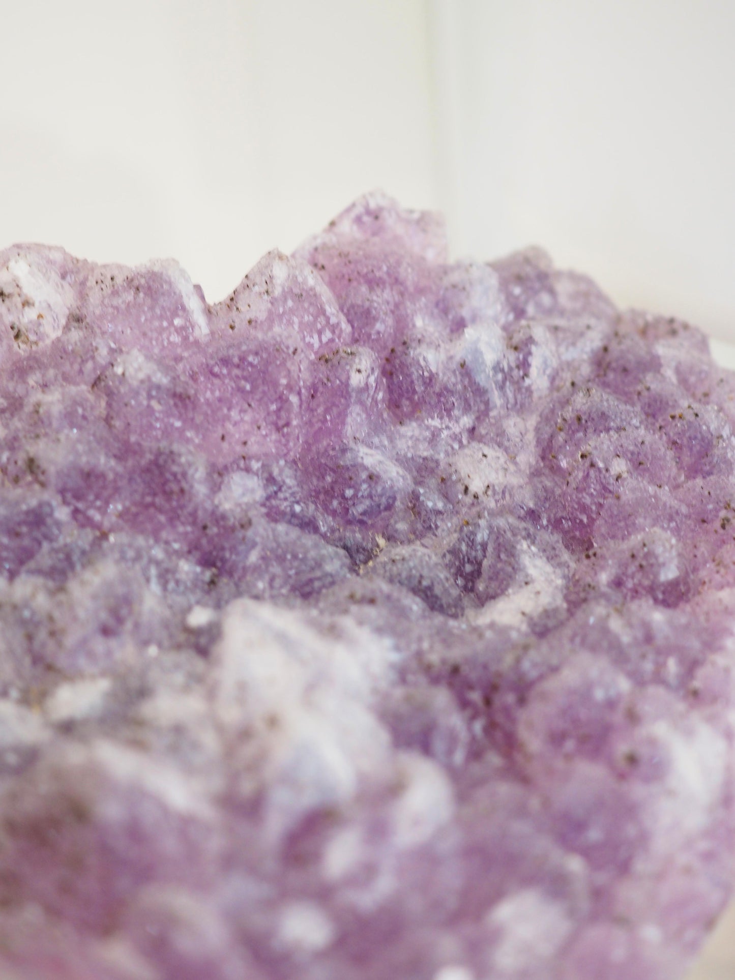 XL Sugar Amethyst Herz ca. 15 cm - aus Brasilien HIGH QUALITY