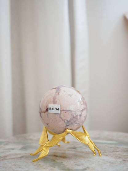 Blumenachat Kugel ca. 5 cm - Madagascar HIGH QUALITY