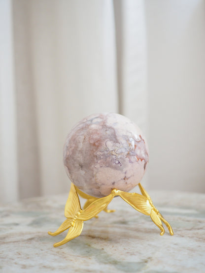 Blumenachat Kugel ca. 5 cm - Madagascar HIGH QUALITY