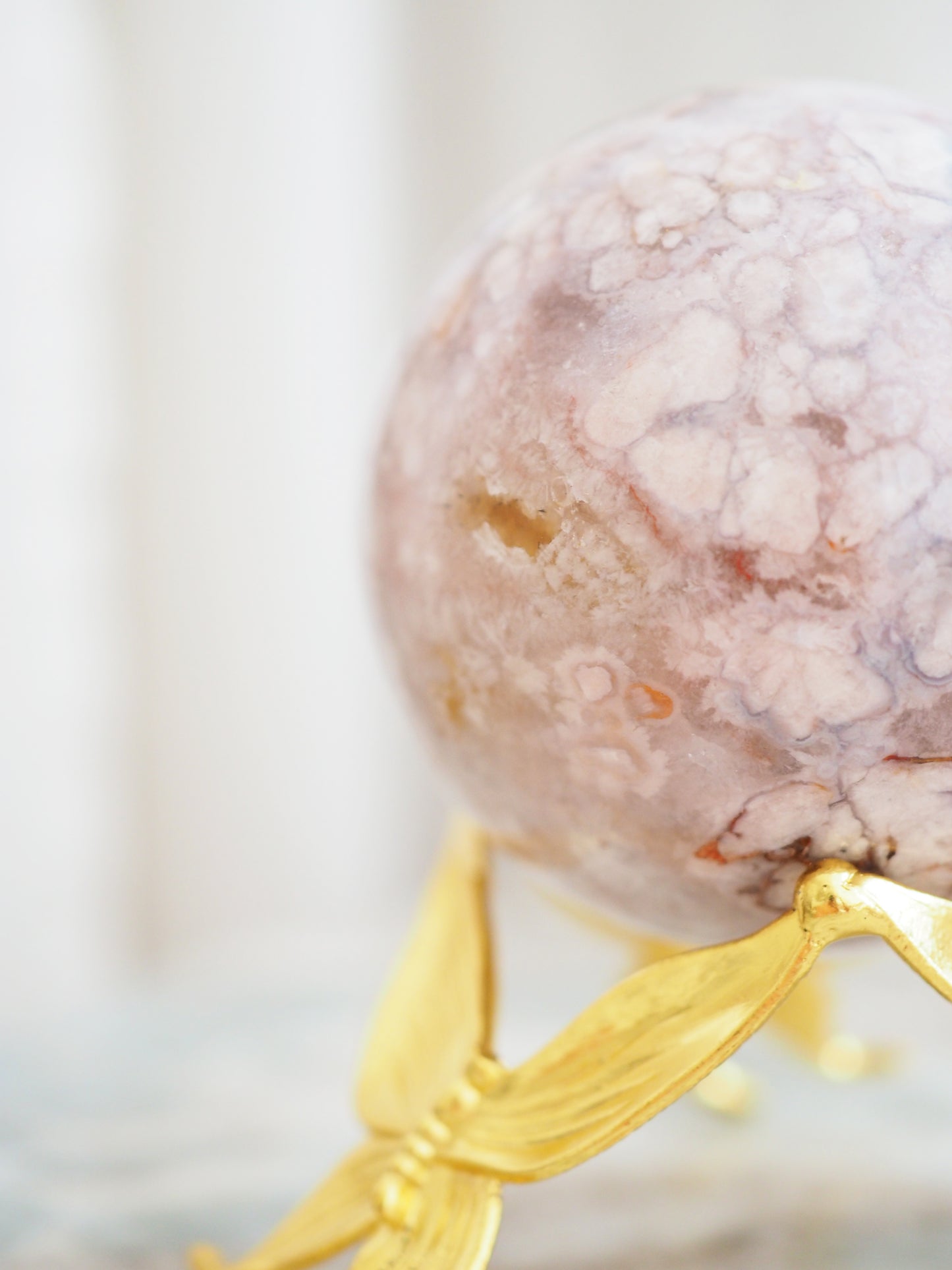 Blumenachat Kugel ca. 5 cm - Madagascar HIGH QUALITY