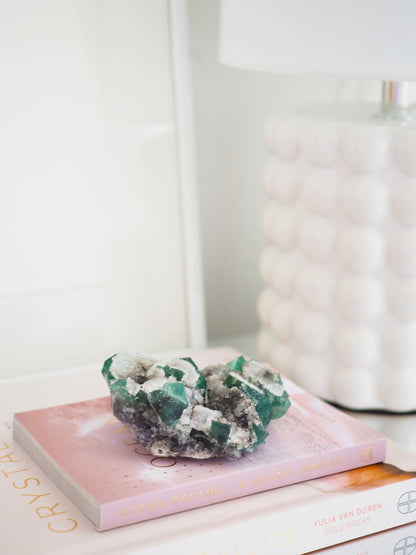 Sparkly Fluorit ca. 9cm - aus 2023 Nothern Lights Pocket . River Catcher Vein . Diana Maria Mine . Frosterl . Weardale . Co. Durham England UV REAKTIVE