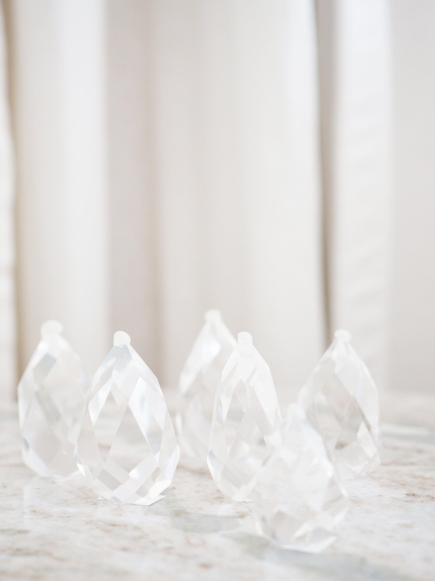 Lemurian Bergkristall Dops Facettiert ca. 3.5 - 4.5 cm - Minas Gerais Brasilien HIGH QUALITY