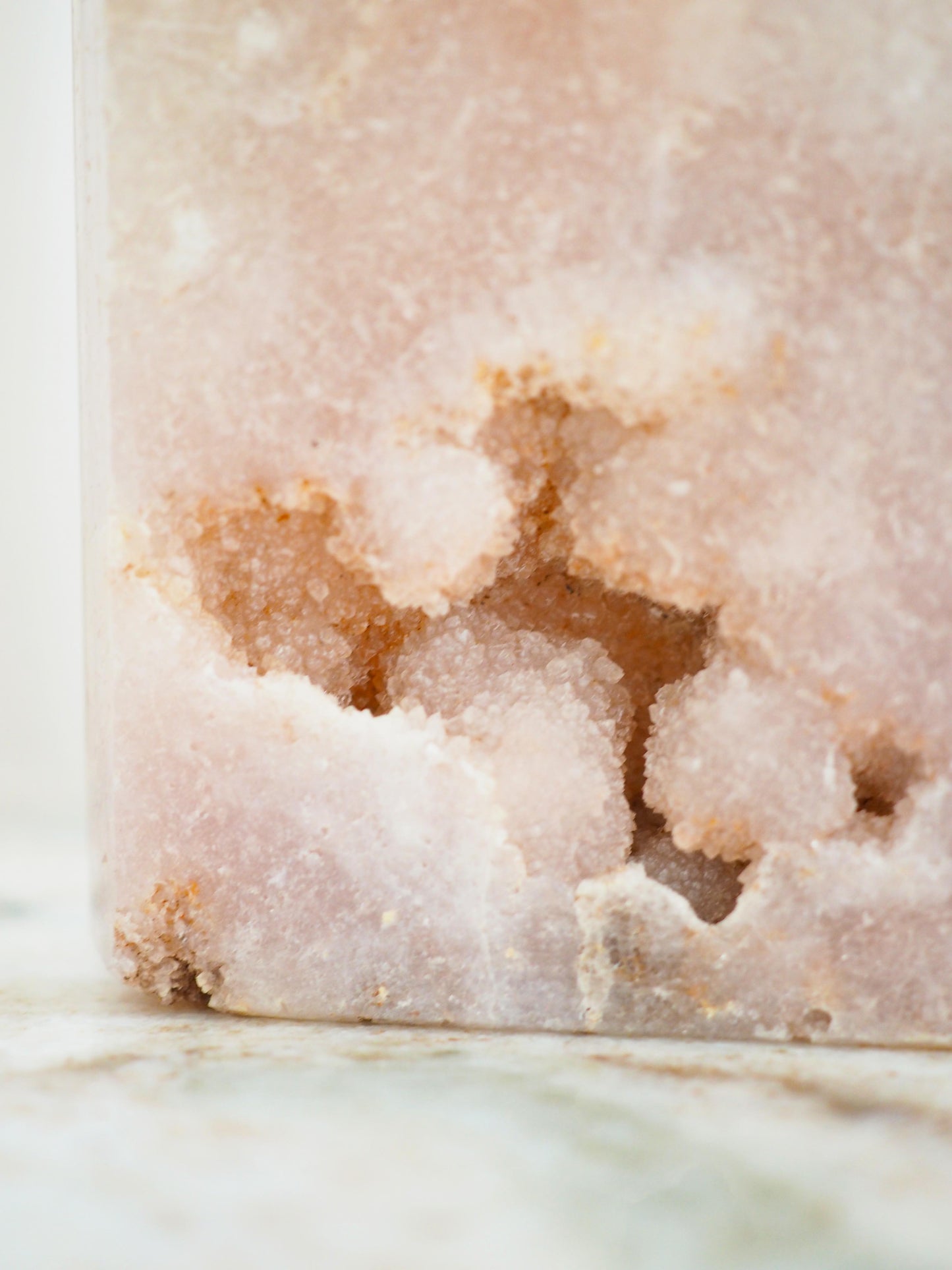 Sparkly Pink Amethyst Spitze  ca. 21.5 cm - Brasilien