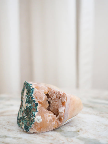 Pink Amethyst Freiform ca. 6 cm - aus Brasilien Boarder Argentina