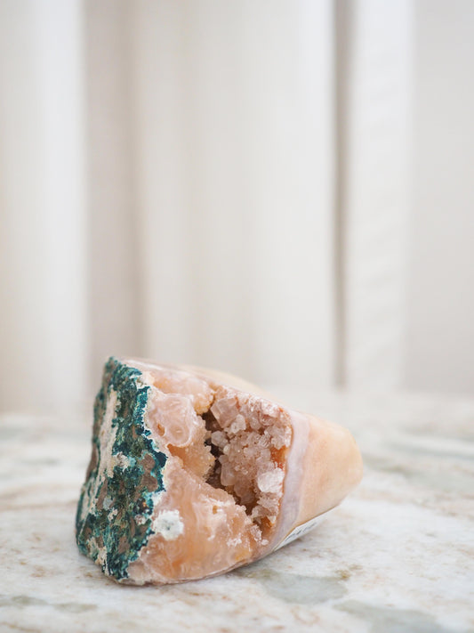 Pink Amethyst Freiform ca. 6 cm - aus Brasilien Boarder Argentina