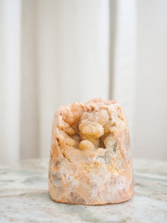 Pink Amethyst Freiform ca. 7 cm - aus Brasilien Boarder Argentina