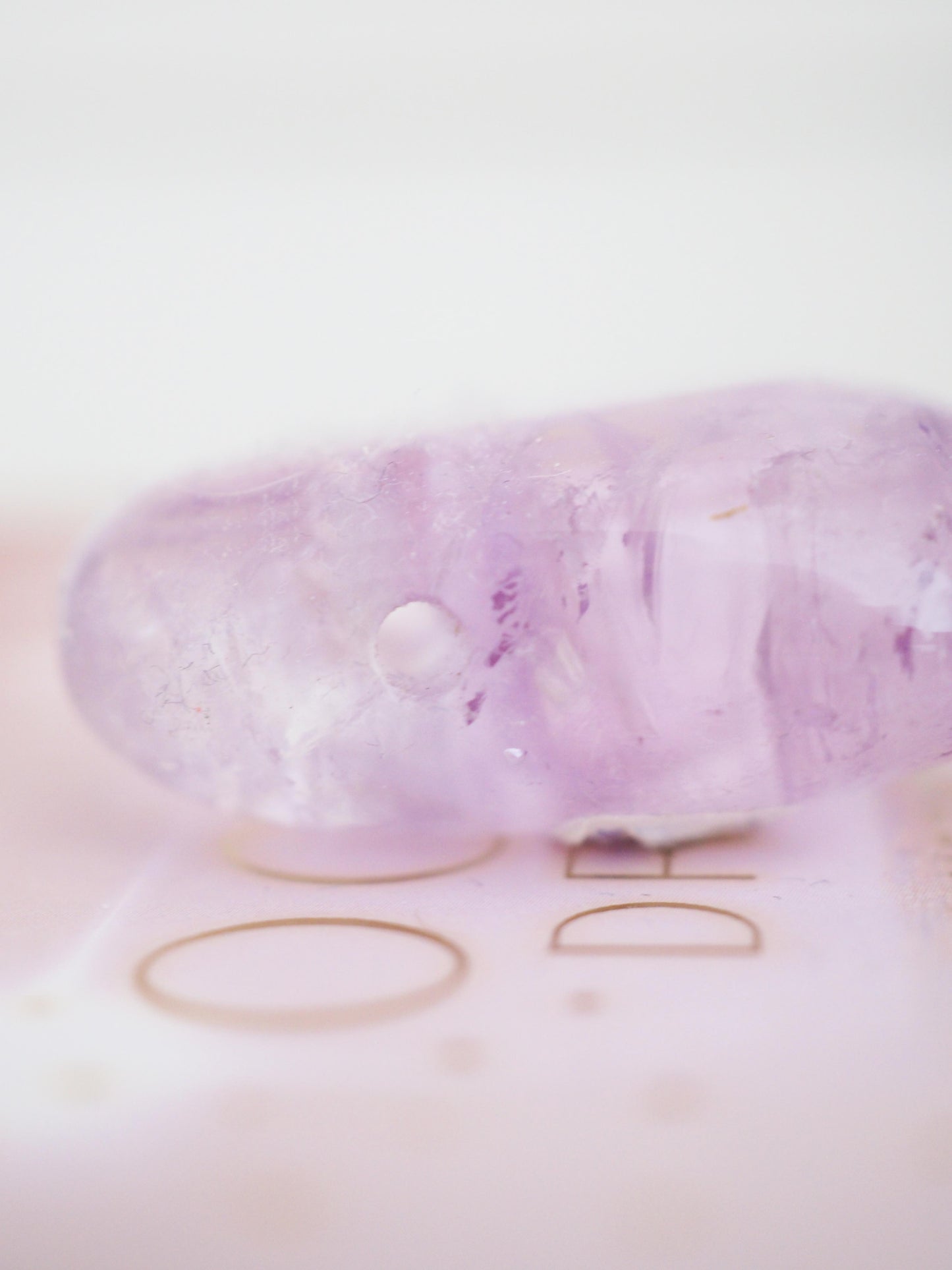 Amethyst Anhänger gebohrt ca. 3-4 cm - Brasilien HIGH QUALITY