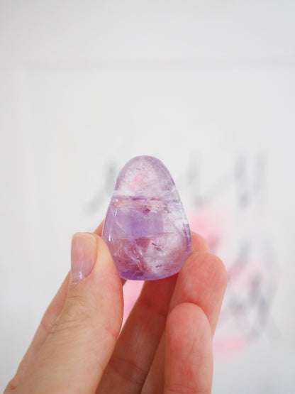 Amethyst Anhänger gebohrt ca. 3-4 cm - Brasilien HIGH QUALITY