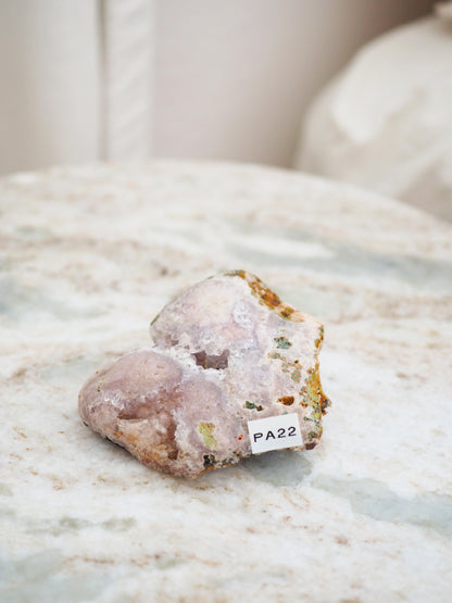 Pink Amethyst Freiform ca. 7 cm - aus Brasilien Boarder Argentina