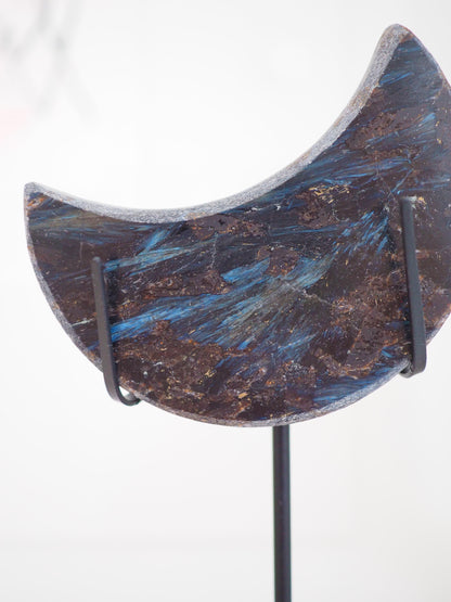 Astrophyllite  Mond auf Halter  ca. 16 cm - Kola Massiv Russland