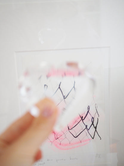 Lemurian Bergkristall Herz teilw. mit Regenbögen ca. 7.5 cm - aus Bahia Brasilien HAND CARVED HIGH QUALITY