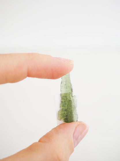 ANGEL CHIME Moldavit . Tektit - Tschechien SUPER RARE