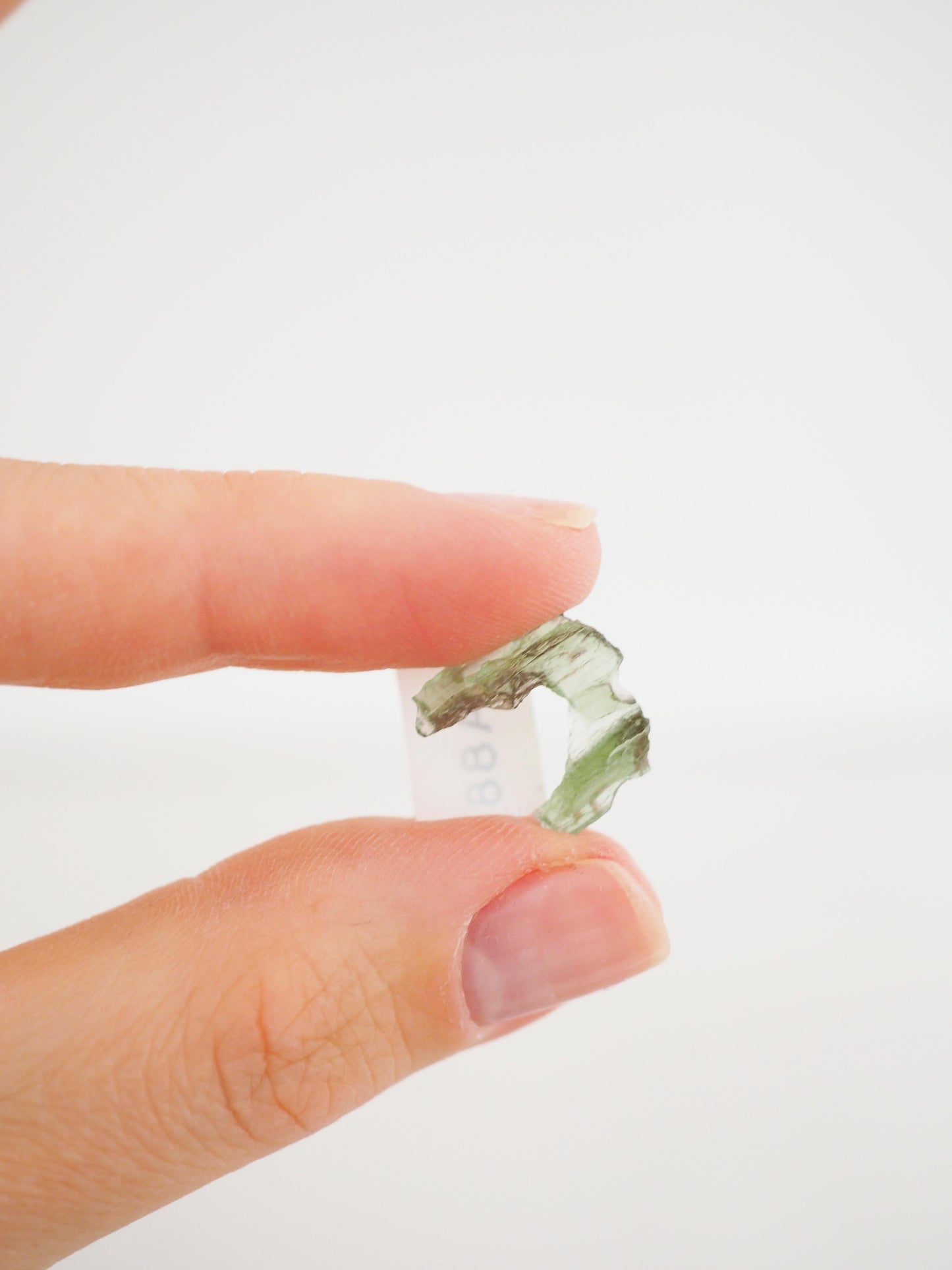 ANGEL CHIME Moldavit . Tektit - Tschechien SUPER RARE