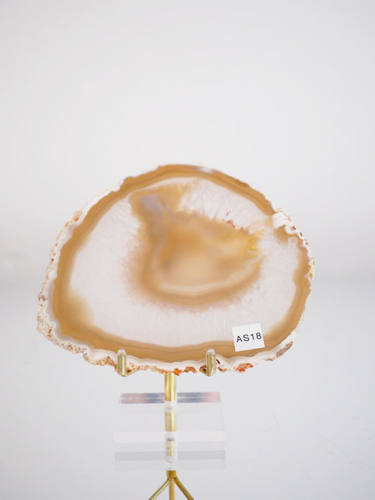 Druzy Achat Scheibe  ca 13 cm  - aus Brasilien HIGH QUALITY