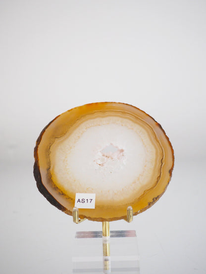 Druzy Achat Scheibe  ca. 11 cm  - aus Brasilien HIGH QUALITY