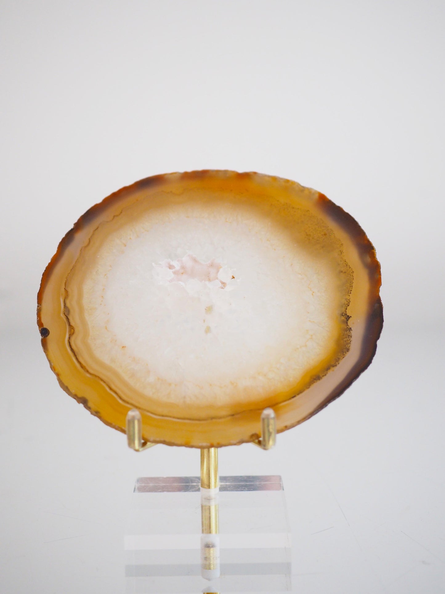 Druzy Achat Scheibe  ca. 11 cm  - aus Brasilien HIGH QUALITY