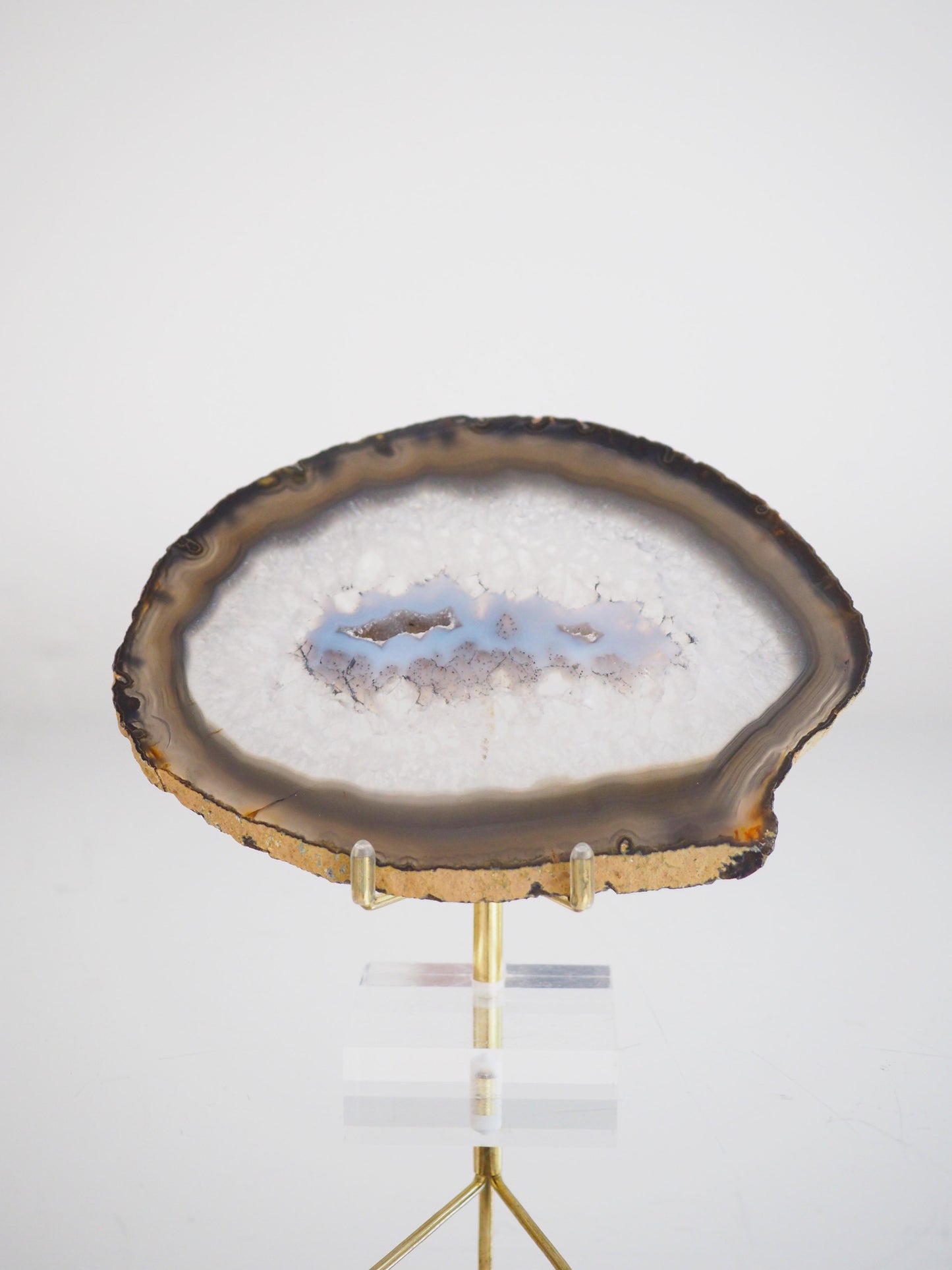 Druzy Achat Scheibe  ca. 14 cm  - aus Brasilien HIGH QUALITY