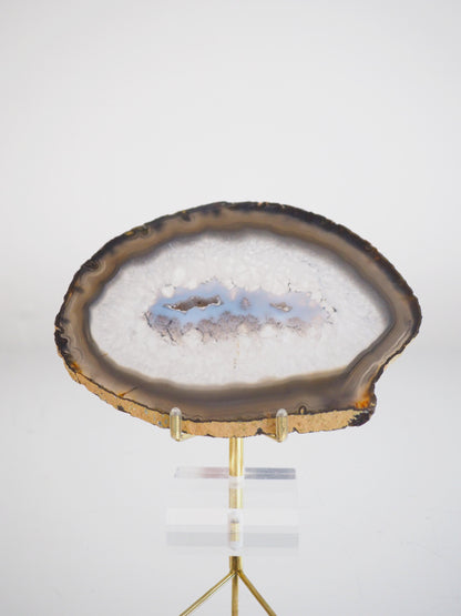 Druzy Achat Scheibe  ca. 14 cm  - aus Brasilien HIGH QUALITY