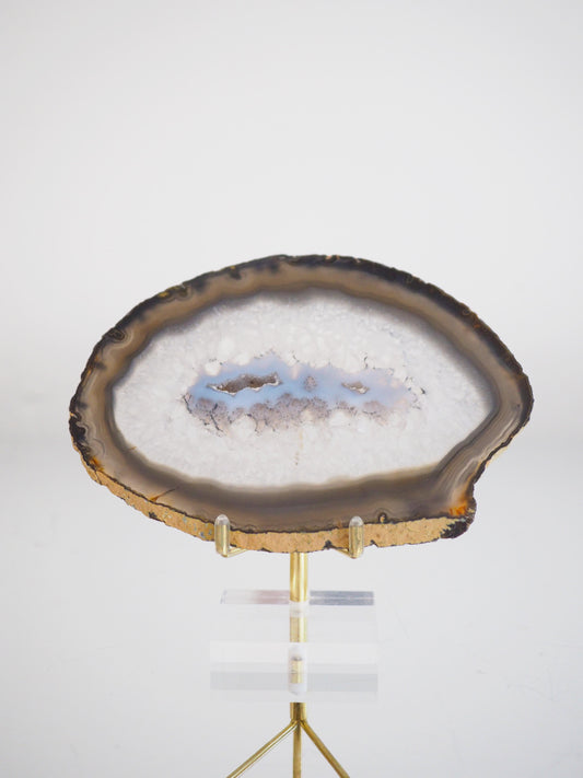 Druzy Achat Scheibe  ca. 14 cm  - aus Brasilien HIGH QUALITY