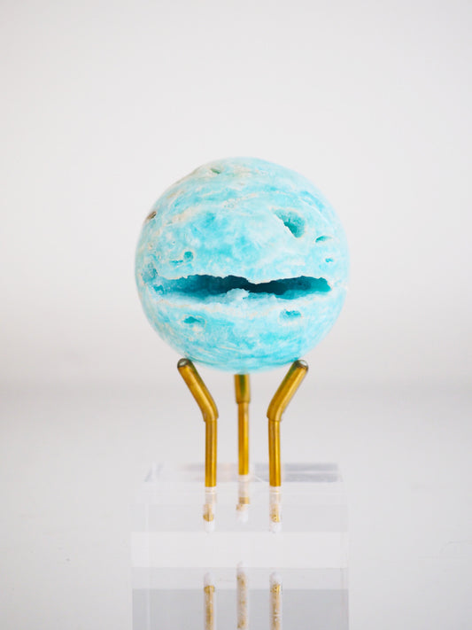 Karibischer Calcit X Aragonit Kugel ca. 5 cm - Pakistan HIGH QUALITY