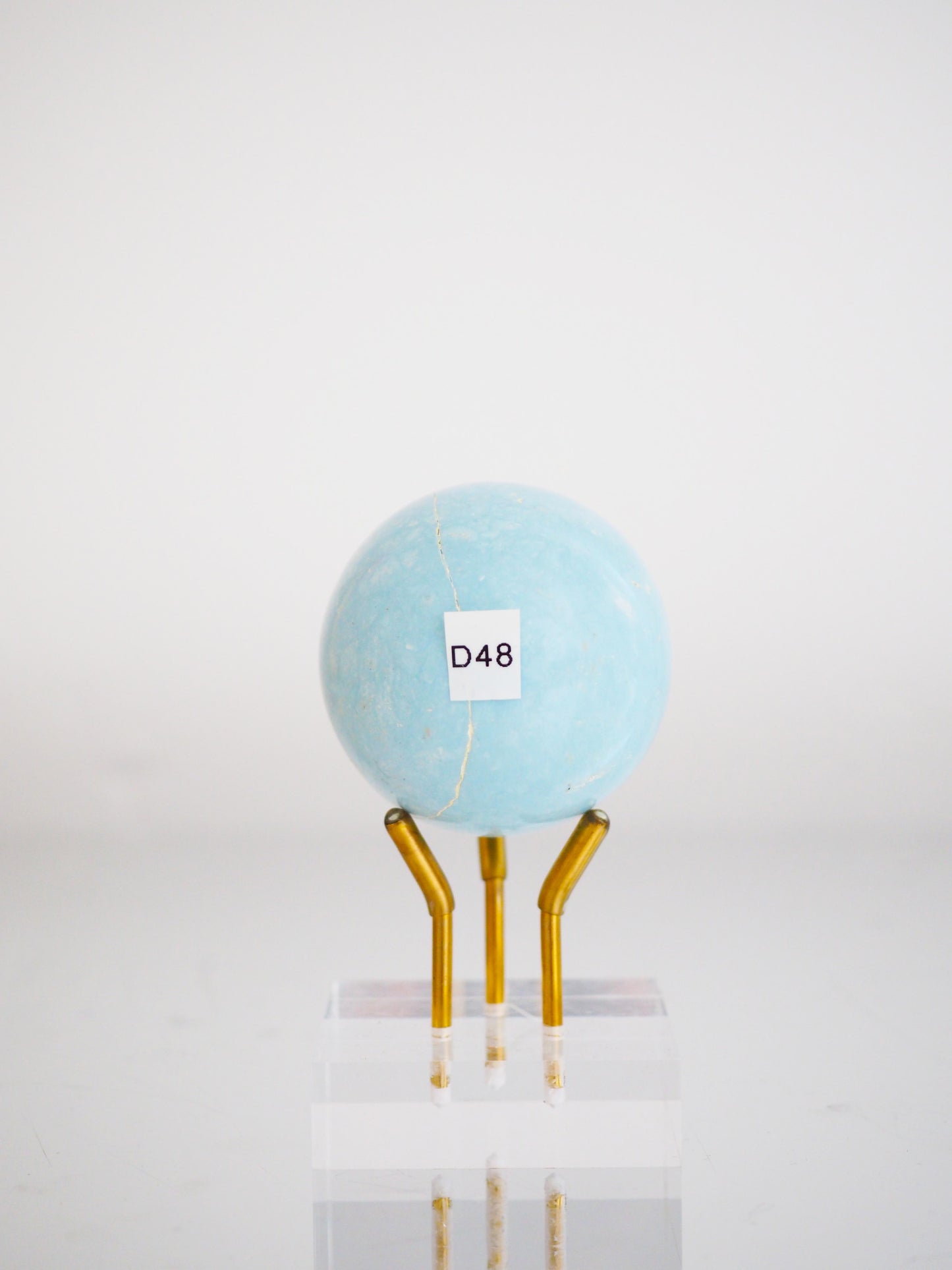 Dickite . Madagassischer Türkis Kugel ca. 5.5 cm - Madagascar