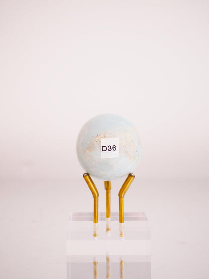 Dickite . Madagassischer Türkis Kugel ca. 4 cm - Madagascar