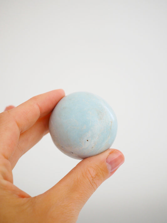 Dickite . Madagassischer Türkis Kugel ca. 4 cm - Madagascar