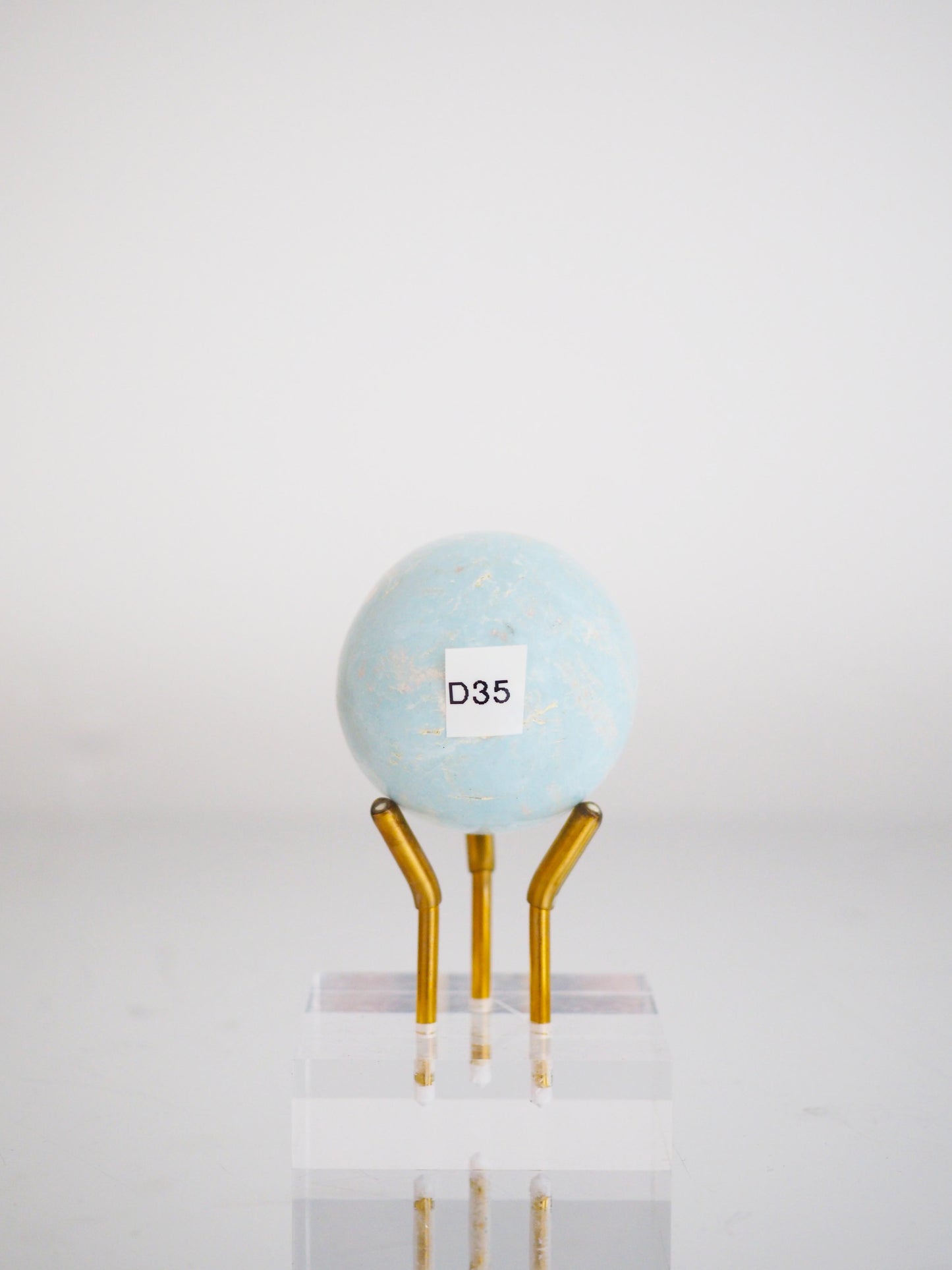 Dickite . Madagassischer Türkis Kugel ca. 4 cm - Madagascar