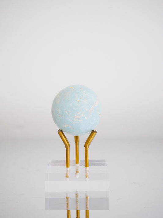 Dickite . Madagassischer Türkis Kugel ca. 4 cm - Madagascar