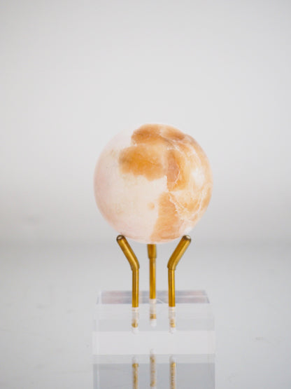 Skolescite X Stilbit Kugel ca. 5.5 cm - Indien HIGH QUALITY