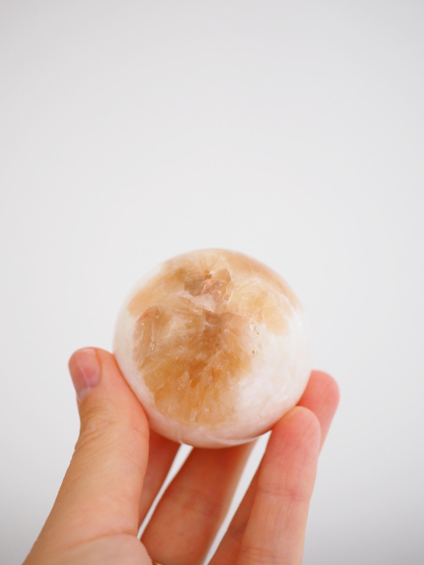 Skolescite X Stilbit Kugel ca. 5 cm - Indien HIGH QUALITY